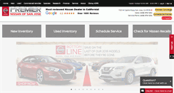 Desktop Screenshot of nissanofsanjose.com